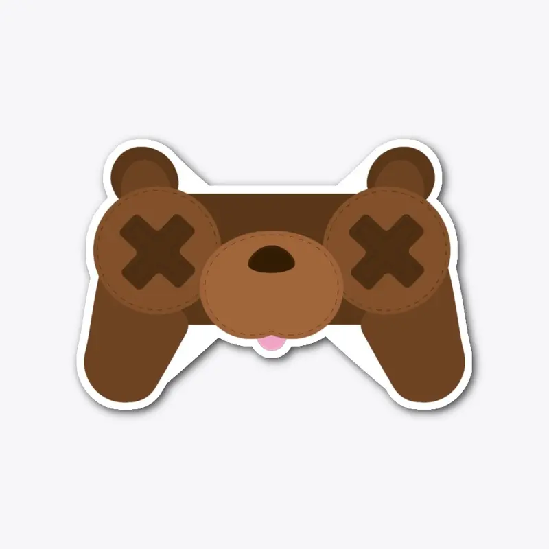 Sticker Game Bear | #4 Game Bear Logo.